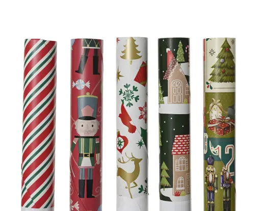 Rotolo Carta Regalo Natalizia Decorativa 200x70cm | Kaemingk Rotolo Carta Regalo Natalizia Decorativa 200x70cm | Kaemingk